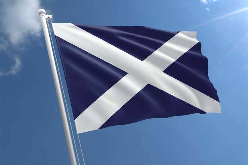 Why do Tenerife and Scotland have the same flag?