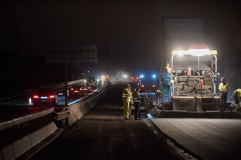 More lane closures announced in both directions of the TF-1 motorway from Monday