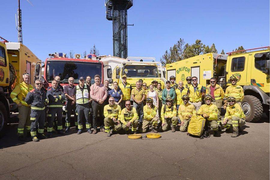 Tenerife Cabildo announces largest forest fire fighting team in history