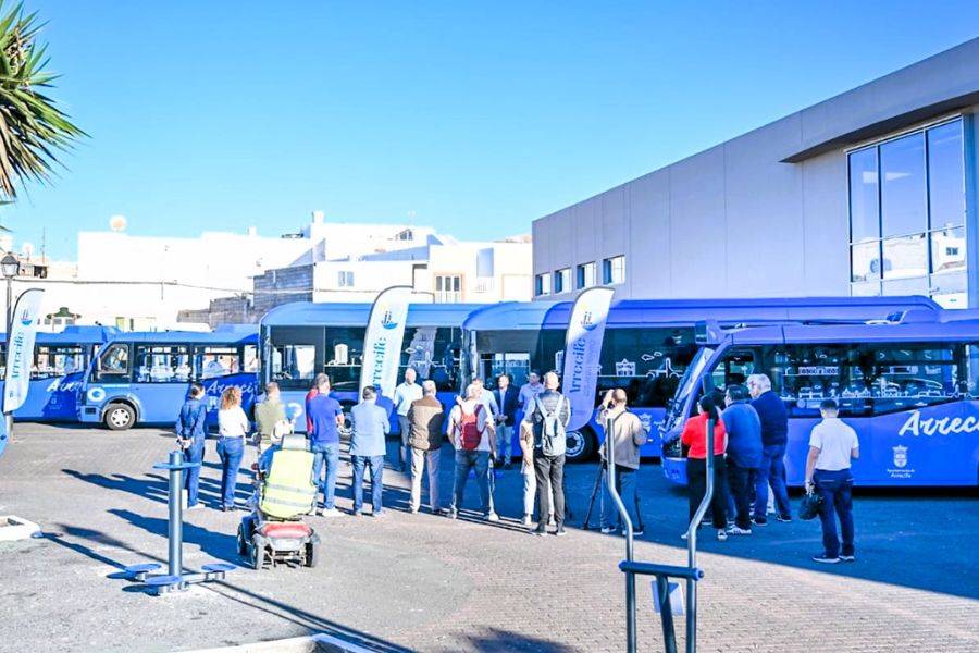 Public transport to improve in Lanzarote with eight new buses costing €4 million