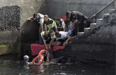 Seven dead and baby missing after migrant boat capsizes near La Restinga port