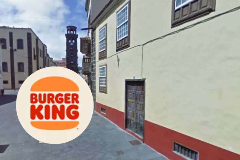 Anger as Burger King prepare to open in historic 19th century building in La Laguna