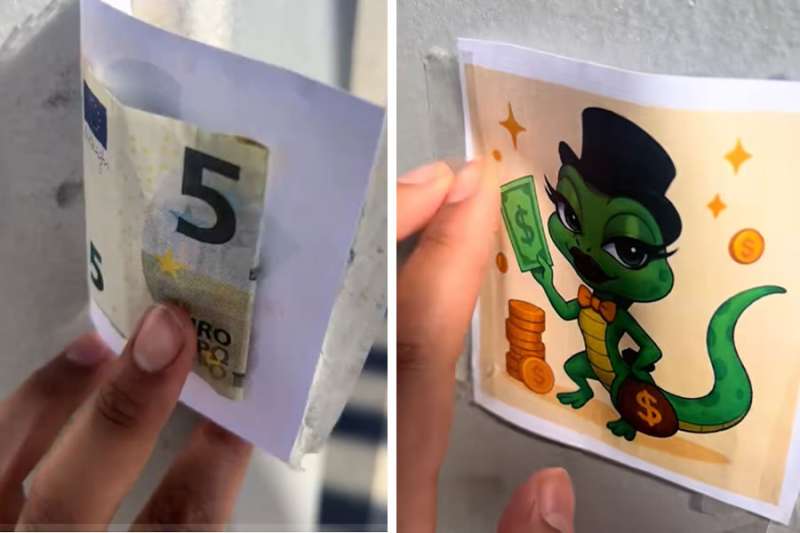‘Millionaire Lizard’ hides cash around south Tenerife sparking a social media frenzy