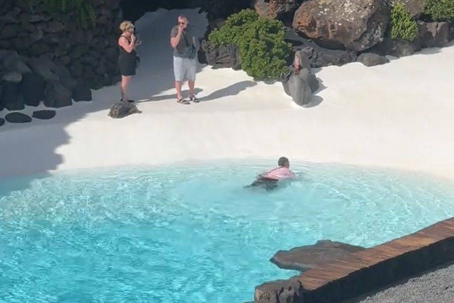 Tourist allegedly ‘falls’ into the protected Jameos del Agua pool in Lanzarote