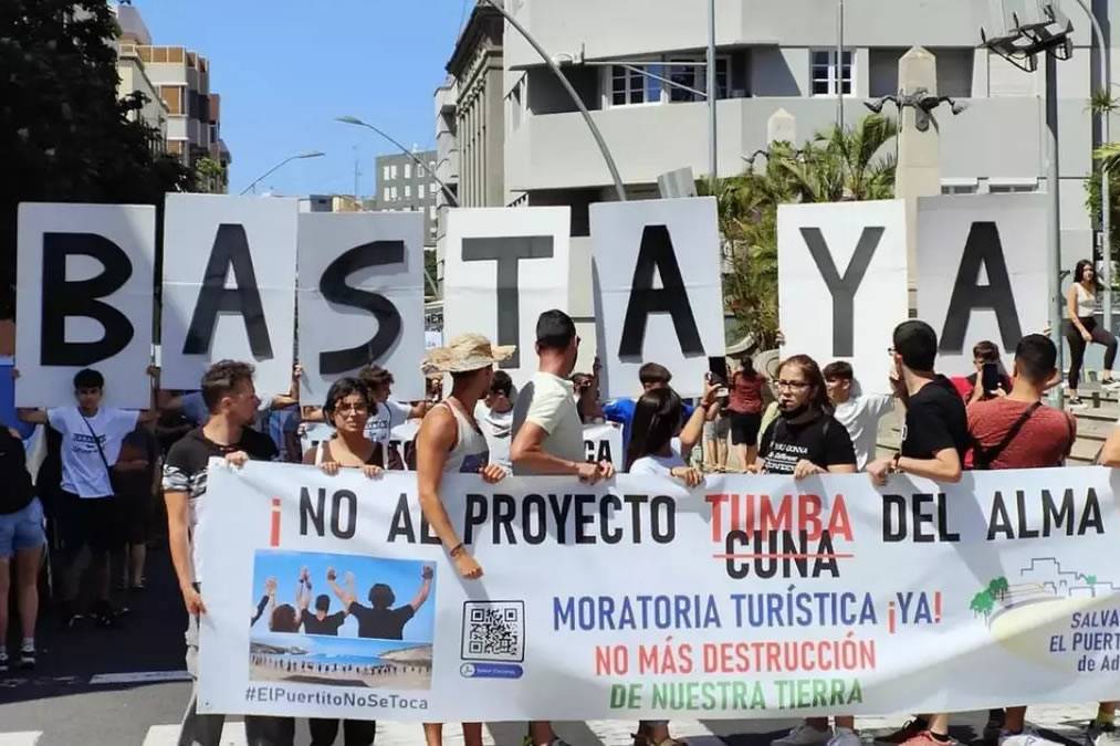 Protest planned outside hotel in the south of Tenerife against new luxury villa complex 