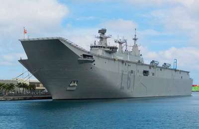 Spain’s largest warship docks in Tenerife, public invited to go on board