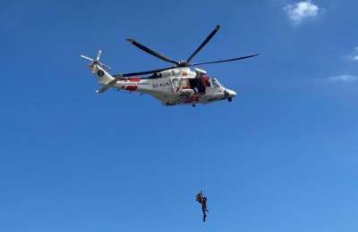 VIDEO: Dutch hiker rescued after a 20-metre fall in La Palma
