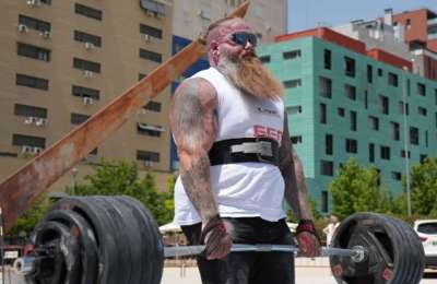 Tenerife Viking takes 2nd place in Móstoles Strongman Showdown 