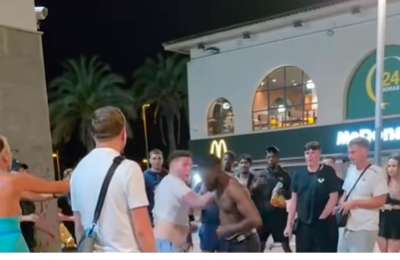 Another fight breaks out in Tenerife as British tourists cheer them on