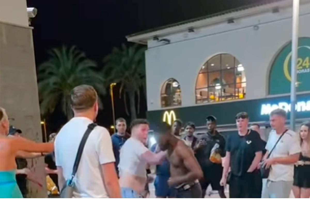 Another fight breaks out in Tenerife as British tourists cheer them on