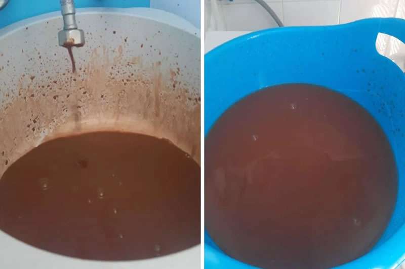 Los Abrigos residents at breaking point over brown tap water as pipe works continue
