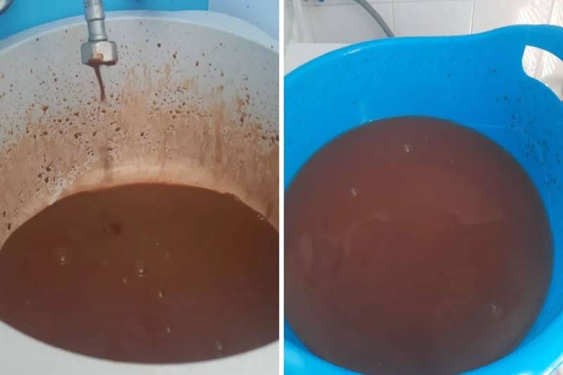 Los Abrigos residents at breaking point over brown tap water as pipe works continue