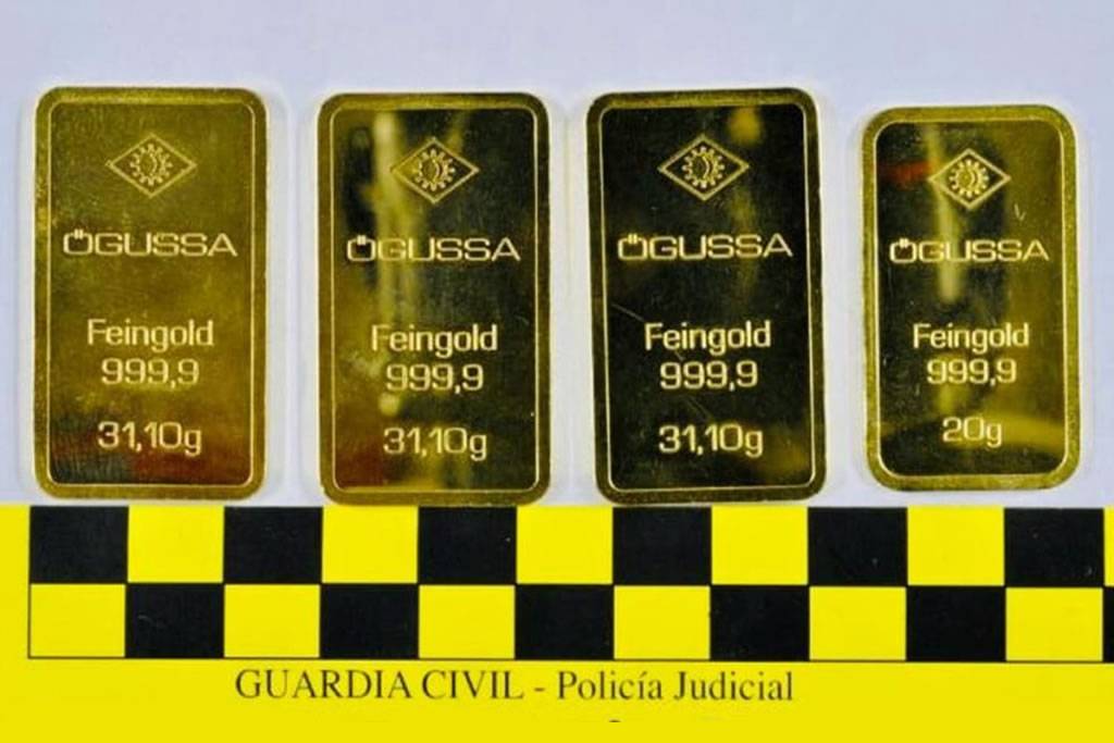 Man arrested for stealing gold bars worth over €53,000 in the Canary Islands