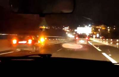 Major accident in south Tenerife involving nine vehicles leaves pedestrian seriously injured