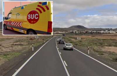 Driver killed after car overturns and bursts into flames in Fuerteventura