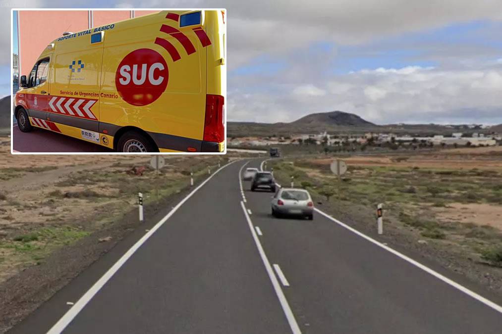 Driver killed after car overturns and bursts into flames in Fuerteventura