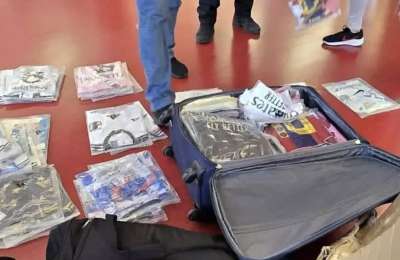 €100,000 worth of fake sportswear seized at ferry port in Gran Canaria
