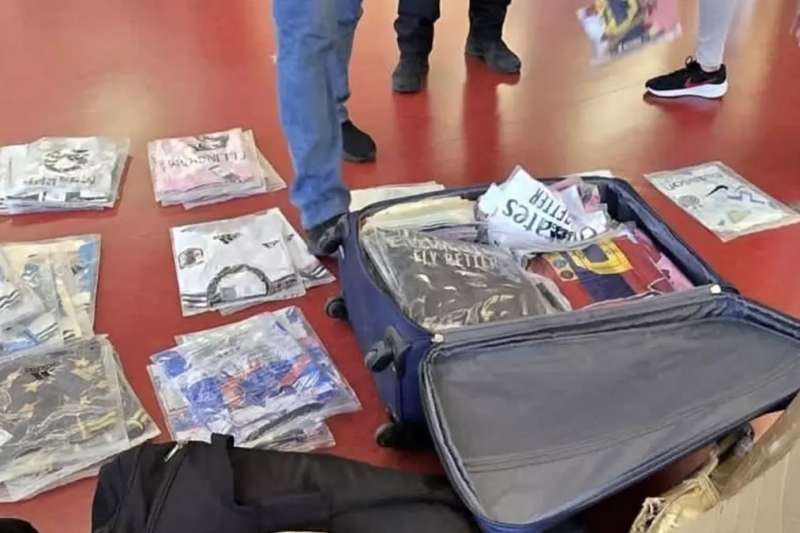 €100,000 worth of fake sportswear seized at ferry port in Gran Canaria