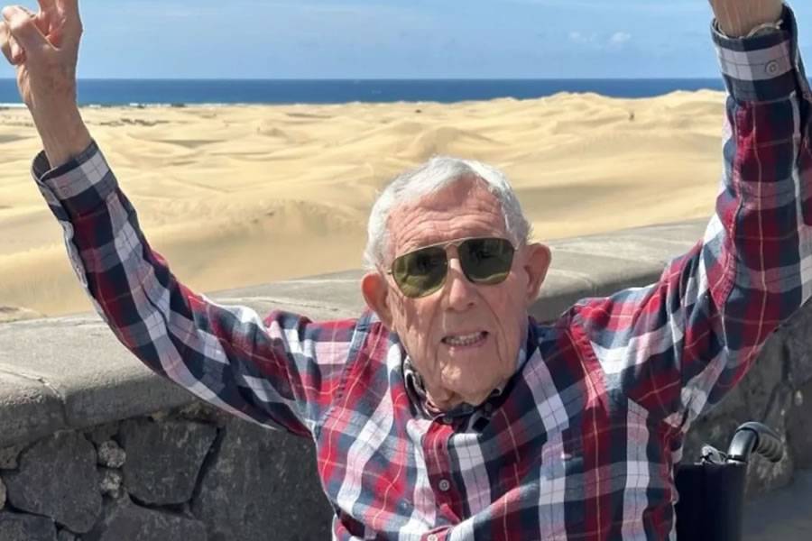 A Dream Come True: 100-year-old Juan finally visits the Canary Islands