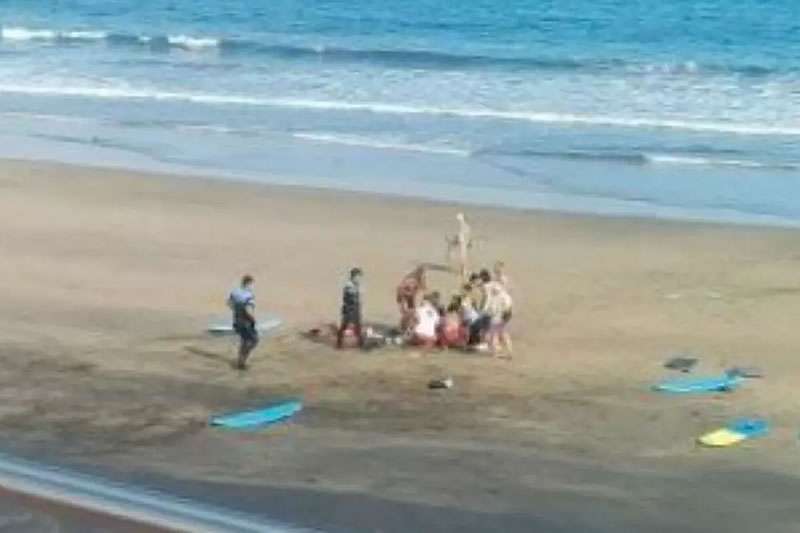 47-year-old man dies after drowning at Las Canteras Beach