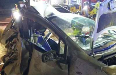 20-year-old man seriously injured in car crash in south Tenerife