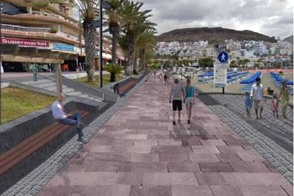 New Las Vistas Beach promenade: wider, greener, and better connected