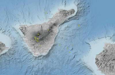 Seismic swarm recorded at Vilaflor and San Miguel in southern Tenerife