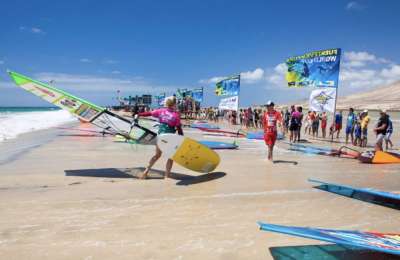 Windsurfing World Cup returns to Sotavento in Fuerteventura