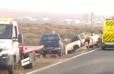 Fatal accident in Fuerteventura involving three cars