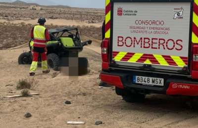 Man seriously injured after buggy overturns in Lanzarote