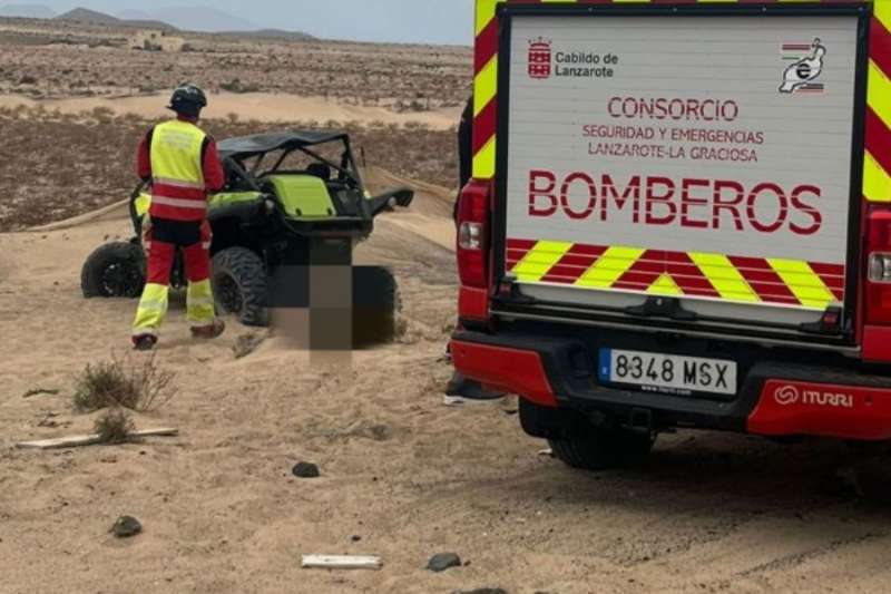 Man seriously injured after buggy overturns in Lanzarote