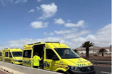 Five injured in multi-vehicle collision near Lanzarote Airport