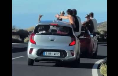 VIDEO: Reckless road behaviour in Tenerife sparks outrage