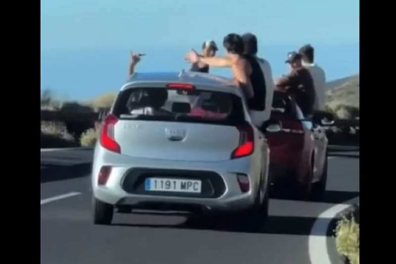 VIDEO: Reckless road behaviour in Tenerife sparks outrage