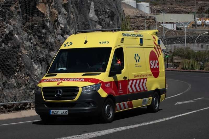 Motorcyclist injured after veering off road in the south of Tenerife