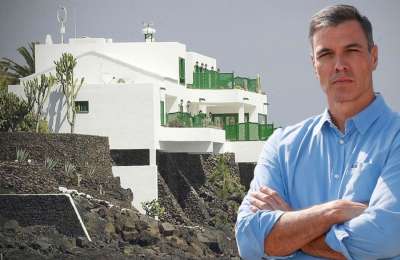 Spanish Prime Minister arrives in Lanzarote for his summer holiday
