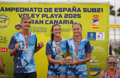 Sideout Tenerife crowned Spanish U21 Women’s Beach Volleyball Champions