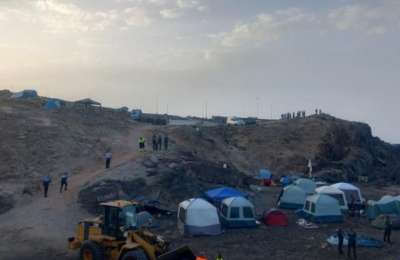 Illegal campsite dismantled in Gran Canaria