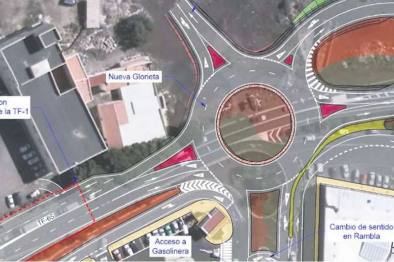 Tenerife Cabildo announce plans for another new roundabout in Las Chafiras 