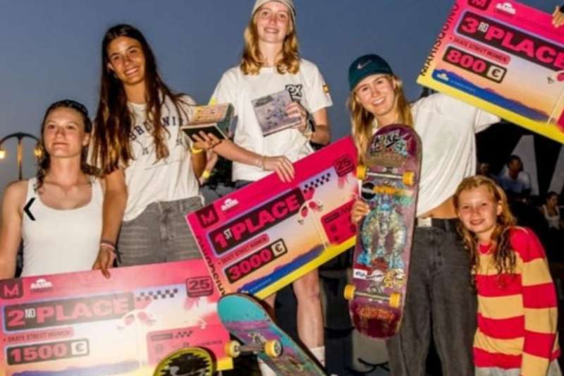 15-year-old from Lanzarote beats Olympic star to claim Skateboarding World Cup