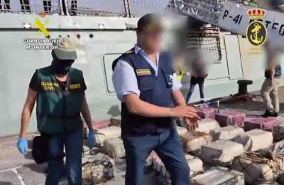 Three tonnes of cocaine seized from tugboat off Canary Islands