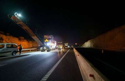 Overnight lane closures continue on Tenerife’s TF-1