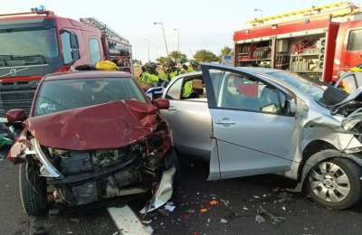 Serious collision in Adeje leaves one woman in critical condition