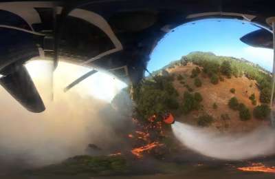 VIDEO: El Hierro wildfire stabilised after burning 9.5 hectares