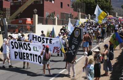 Protesters demand halt to luxury development ‘Cuna del Alma’ in Costa Adeje