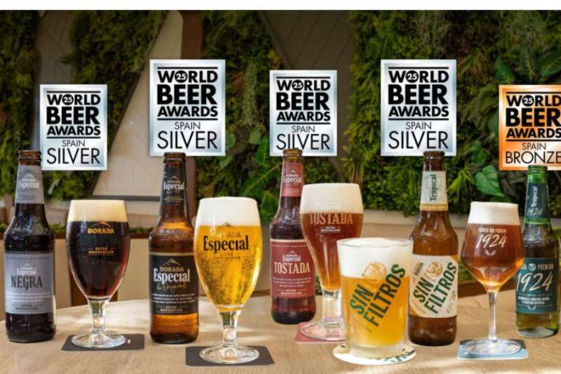 World Beer Awards 2025 recognises Canarian favourites Dorada and Tropical