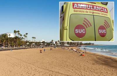 Woman drowns in Puerto del Carmen, the second fatal incident on the same day