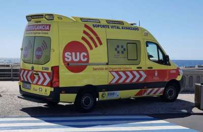Man dies after being rescued from the sea in Gran Canaria