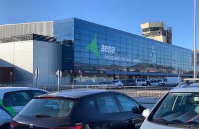 Man dies after falling through a hole in airport car park