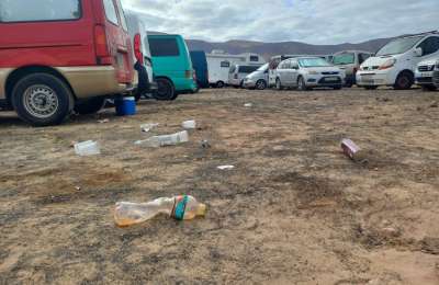 Call for action as partygoers leave behind piles of rubbish behind in Lanzarote